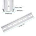 thumbnail image 2 of 3pcs Aluminum DIN Rails, 8 Inches Long, 35mm Wide, 7.5mm High, Terminal Block Mounting Din Rail, 2 of 5