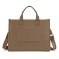 thumbnail image 6 of Wrangler Laptop Tote Bag for Women,15.6inch Carry All Work Laptop BagTote Bag with Water Bottle Bag Holder Nurse Bag Travel Essentials,Camel, 6 of 7
