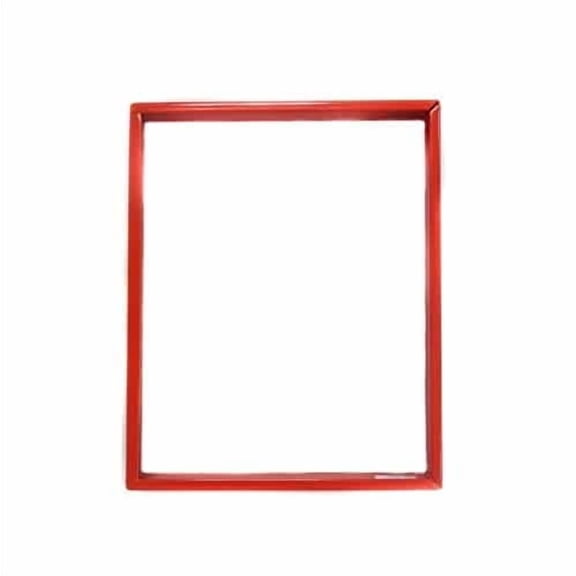 Silent Knight 005860TR Remote Annunciator Trim Ring for Surface Mount, Red