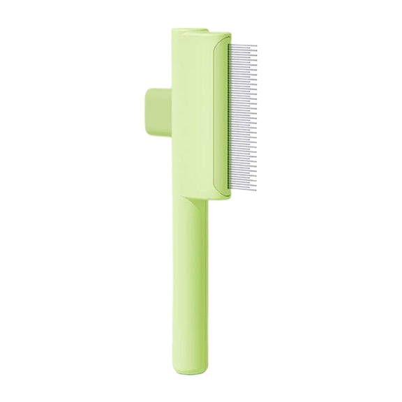T-HOTLYST Gently Removes Loose Undercoat Fleas Comb Pet Comfort Hair Shedding Comb for Daily Grooming Routines