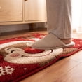 thumbnail image 5 of Merry Christmas Door Mats, 23.62x15.75 inch Cute Red Nose Reindeer Doormat, Non-Slip Printed Snowflake Holiday Decor Floor Carpet for Indoor Outdoor Entryway Mudroom Bathroom Front Porch Farmhouse, 5 of 7