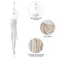 thumbnail image 3 of Macrame Woven Wall Hanging Tapestry, EEEkit Moon Dream Catcher Wall Hanging Boho for Home, 3 of 5
