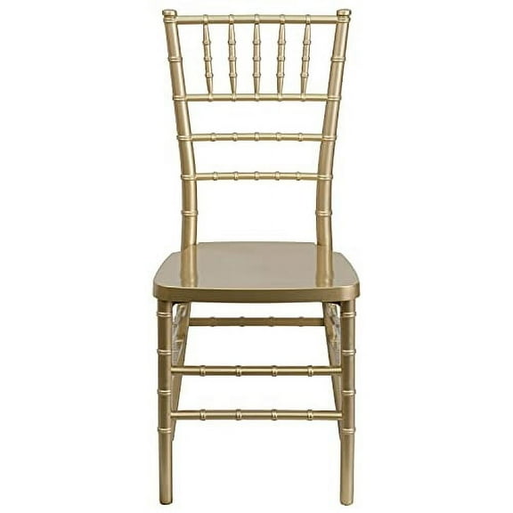 Gold Resin Stacking Chiavari Chair