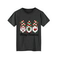 thumbnail image 4 of XCHQRTI Christmas Tree Shirt for Women Plus Size Tshirt Short Sleeve Graphic Top, 4 of 11