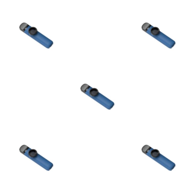 Toystoory Plástico Kazoo Instrumento de viento de Ligero Diseño simple ABS Acompañamiento profesional para principiantes Presente azul Type2 NO2