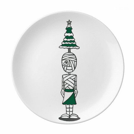 

egypt horus mas tree 01 plate decorative porcelain salver tableware dinner dish