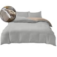 thumbnail image 1 of Dvruxg Four Piece Bedding Set for Dormitories – Soft Washed Polyester, Multicolor, Includes Quilt Cover, Fitted Sheet, 2 Pillowcases, 1 of 5