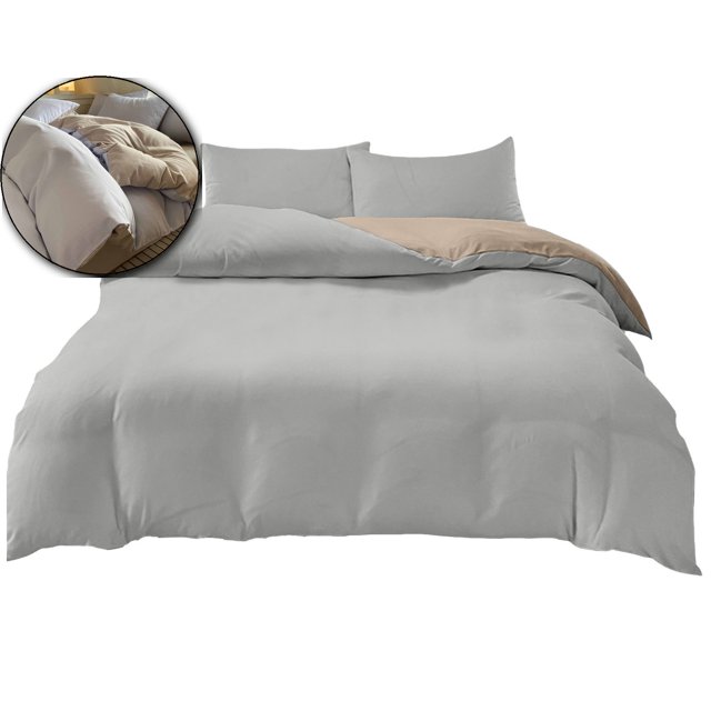 Dvruxg Four Piece Bedding Set for Dormitories – Soft Washed Polyester, Multicolor, Includes Quilt Cover, Fitted Sheet, 2 Pillowcases