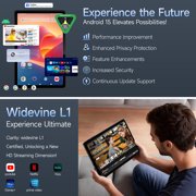 Digiland 10.1 Inch Android 15 Tablet, 10GB Ram 64GB Rom, 8+13MP Dual Camera, 6000 mAh Battery Tablet Computer