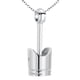 thumbnail image 1 of Collar de urna de cremación, exquisito recuerdo de duelo, regalo para cenizas perfumadas. Plata, 1 of 8