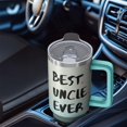 thumbnail image 4 of Uncle's Special Day Gift - 40 Oz Tumbler with Lid and Straw from Niece Nephew, Insulated Cup, Birthday Father's Day Christmas Present for Uncle, 4 of 5