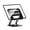 Black, variant on 7829 Tablet Holder Stand 360 Degree Rotatable Portable Foldable Desktop Bracket