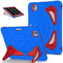 Case for iPad Pro 11-inch M4 (2024) Multiple Protection Shockproof Contrast Color Cover With Stand and Pen Holder