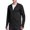 Z23-Black, variant on Men's UPF 50+ Sun Protection Hooded Jacket, Basic Solid Color Raglan Sleeve Lightweight Breathable Full Zip Coat, Casual Outwear for Daily Commute Outdoor Walking,S