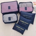 thumbnail image 2 of Bolsa de almacenamiento grande de viaje de seis piezas, bolsa de almacenamiento de equipaje multifuncional, bolsa de almacenamiento de 6 piezas para viajes de negocios, 2 of 5