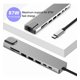 thumbnail image 4 of Hub Usb Tipo C Adaptador 4k Hdmi Usb3.0 Para Portátiles 8in1 esquí esquí Gafas de esquí, 4 of 5