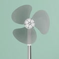 thumbnail image 4 of CATIEBYE Fan Leaf Replacement Light Grey Plastic Replacement 2pcs Aerodynamic Design For Home Users, 4 of 8