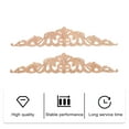 thumbnail image 6 of FRCOLOR  2 Pcs Home Decor Wood Carving Good Decorative Effect Furniture Office, 6 of 8