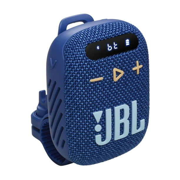 Altavoz Bluetooth para manillar JBL Wind 3 FM (azul)