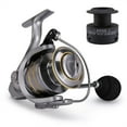 thumbnail image 2 of Spinning Reel With Spare Metal Spools 6000/7000 Double Spools 14+1BB Carbon Washers Lure Reel ,Rigid Aluminum Skeletal Frame, 2 of 6