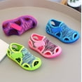 thumbnail image 3 of Toddler Boys Girls Water Shoes for Kids Wide Toe Summer Breathable Quick Dry Sport Beach Aqua Sports Sandals, 3 of 5