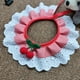 thumbnail image 4 of Collar para perro y gato, con perlas, con babero, bufandas bonitas, correa para el cuello, ideal para disfraces de mascotas (rojo), 4 of 5
