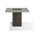 thumbnail image 2 of Modus Furniture Modesto Concrete Table in Concrete/French Roast, 2 of 5