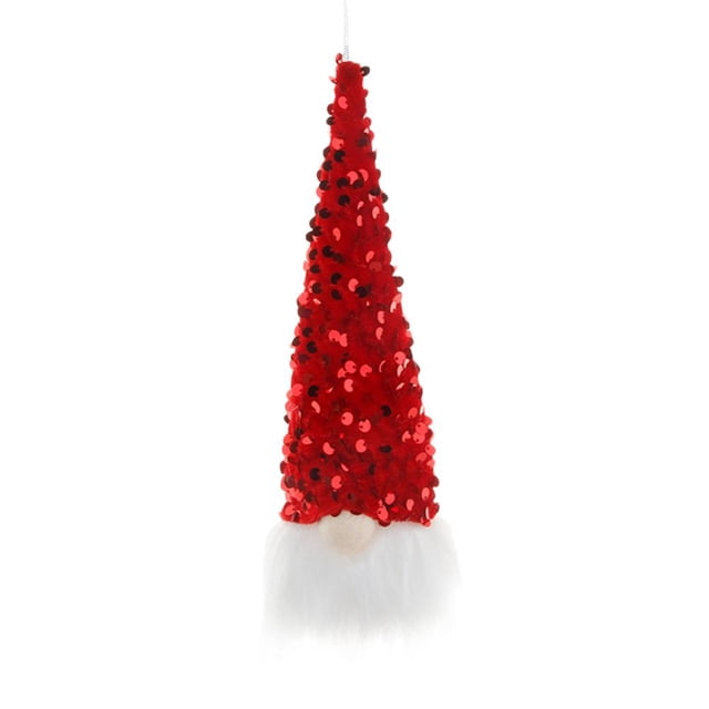 Iluminado Tomte sueco lindo escandinavo Santa Elf decoración del hogar (rojo)