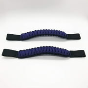 Paracord Grab Handles for Headrests for Jeep Wrangler JK, JKU, JL, JLU, Gladiator, Toyota Tacoma, Ford Bronco and other vehicles with removable head rests (PAIR of 2)
