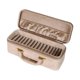 thumbnail image 1 of Estuche para pulseras con interior de terciopelo, 15 compartimentos, organizador de joyas, caja de almacenamiento. Beige, 1 of 9