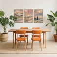 thumbnail image 3 of Hieng Neutral Botanical Wall Art , Large Framed Boho Farmhouse Wall Decor, Modern Minimalist Floral Wall Painting, Rustic Wildflower Canvas Art Prints for Living Room, Bedroom Unframed, 3 of 6