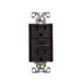 thumbnail image 3 of EATON SGF20BK Arrow Hart Duplex Gfci Receptacle, 125 Vac, 20 A, 2 Pole, 3 Wire, Black, 3 of 10