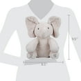 thumbnail image 6 of GUND Baby Animated Flappy The Elephant Stuffed Animal Plush, Gray, 12", 6 of 6