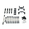 thumbnail image 3 of 1/16 Scale RC Car Shock Absorber RC Car Shock Absorber Set Vehicle Pull Rod Servo Linkage Kit Automobile Toys Repair Modified Accessories Black, 3 of 6