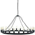 thumbnail image 5 of Modway Teleport 52" Chandelier in Brown, 5 of 5