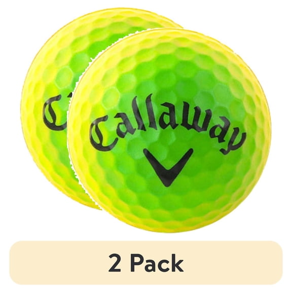 (2 pack) Callaway HX Soft Flight Practice Golf Balls - 9-Pack - Multicolor