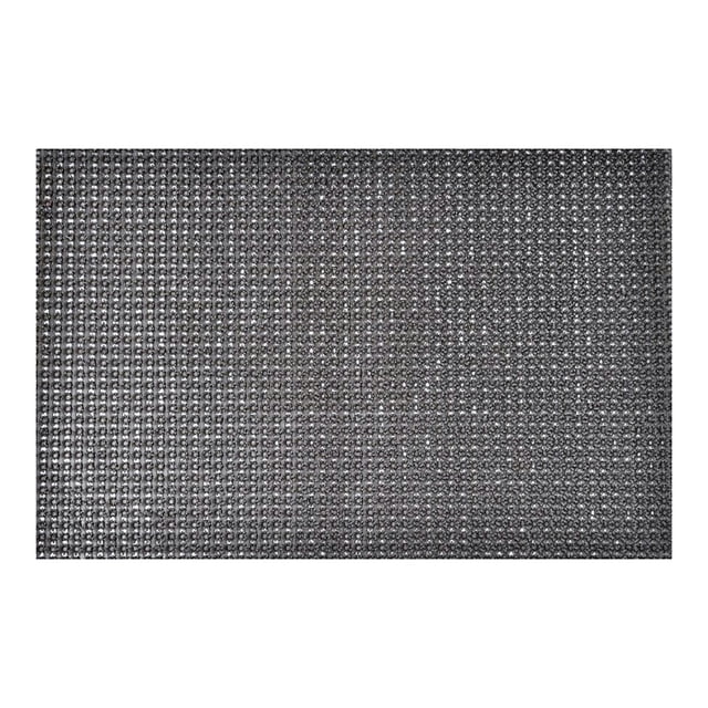 Outdoor Front Door Mat Pixie Artificial Grass Rug 24x16 Grey