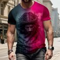 thumbnail image 5 of Yopmin Jesus T Shirts for Men Cross Short Sleeve Casual Crewneck Christian Tee Shirt Fashion Clothes for Leisure Travel, 5 of 6