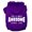 Purple, variant on Pet Dog Cat Hoodie Screen Printed, "This Is What Awesome Looks Like"