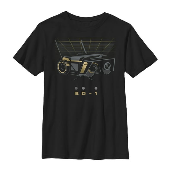 Boy's Star Wars Jedi: Fallen Order BD-1 Droid Graphic Tee Black X Small