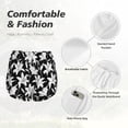 thumbnail image 6 of Lsque Lilies Flowers Printed Women's Running Shorts with Liner Pockets,Elastic Quick Dry Workout Athletic Gym Yoga Shorts,Womens High Waist Shorts-Small, 6 of 9