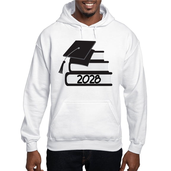 CafePress - Class Of 2028 Graduate Hooded Sweatshirt - Pullover Hoodie, Hooded Sweatshirt