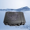 thumbnail image 1 of Caja de herramientas con esponja de transporte, estuche rígido a prueba de golpes y polvo, protección impermeable compacta, portátil para DYNWAVEMX  Estuche de almacenamiento, 1 of 5