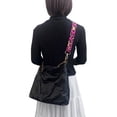 thumbnail image 5 of Wrapables Wide Adjustable Crossbody Handbag Strap, Women's Replacement Bag Strap for Purses, Pink Leopard Print, 5 of 7