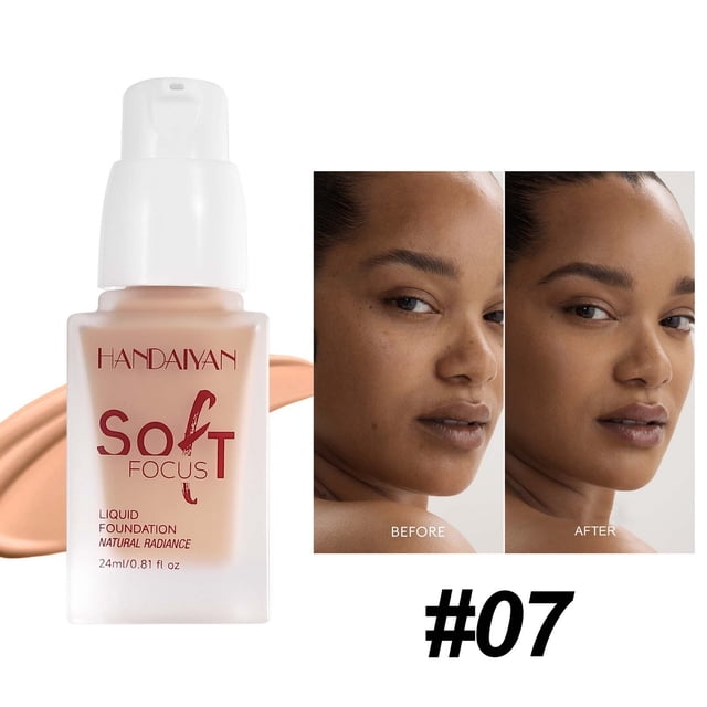 Big Save,HWRETIE Concealer Clearance,Liquid Foundations Concealer Can Keep Makeup On for A Long 24Ml