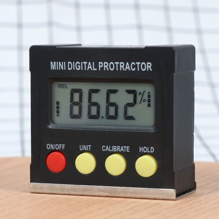 LEORX Pocket Level Measuring Device Plastic 1Pack Black