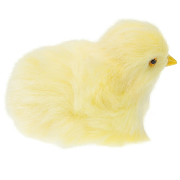 Simulation Chick Stuffed Animal Weighted Animals Mini Plushies Yellow