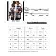 thumbnail image 5 of ROSVIGOR Flannel Shirts for Women Plaid Jacket Long Sleeve Button Down Shacket Chest Pocketed Shirts, 5 of 5