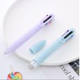 thumbnail image 2 of 6-in-1 Multicolor Ballpoint Pen, 0.5mm Retractable Ballpoint Pen Fine Point, Pens for School Office Students Supplies Planner Journaling, Gift Ballpoint Pens for Nursing Teachers Women Kids (6PCS), 2 of 5