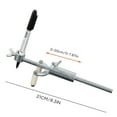 thumbnail image 3 of Vrorvz Outil de Réparation de Dents de Métal en Feuille Automobile, Design Ergonomique Durable pour Roue de Scripher, Restauration des Nervures et des Sourcils, Utilisation Facile sur Fer Céramique, Bois Acrylique, Verre, 3 of 8